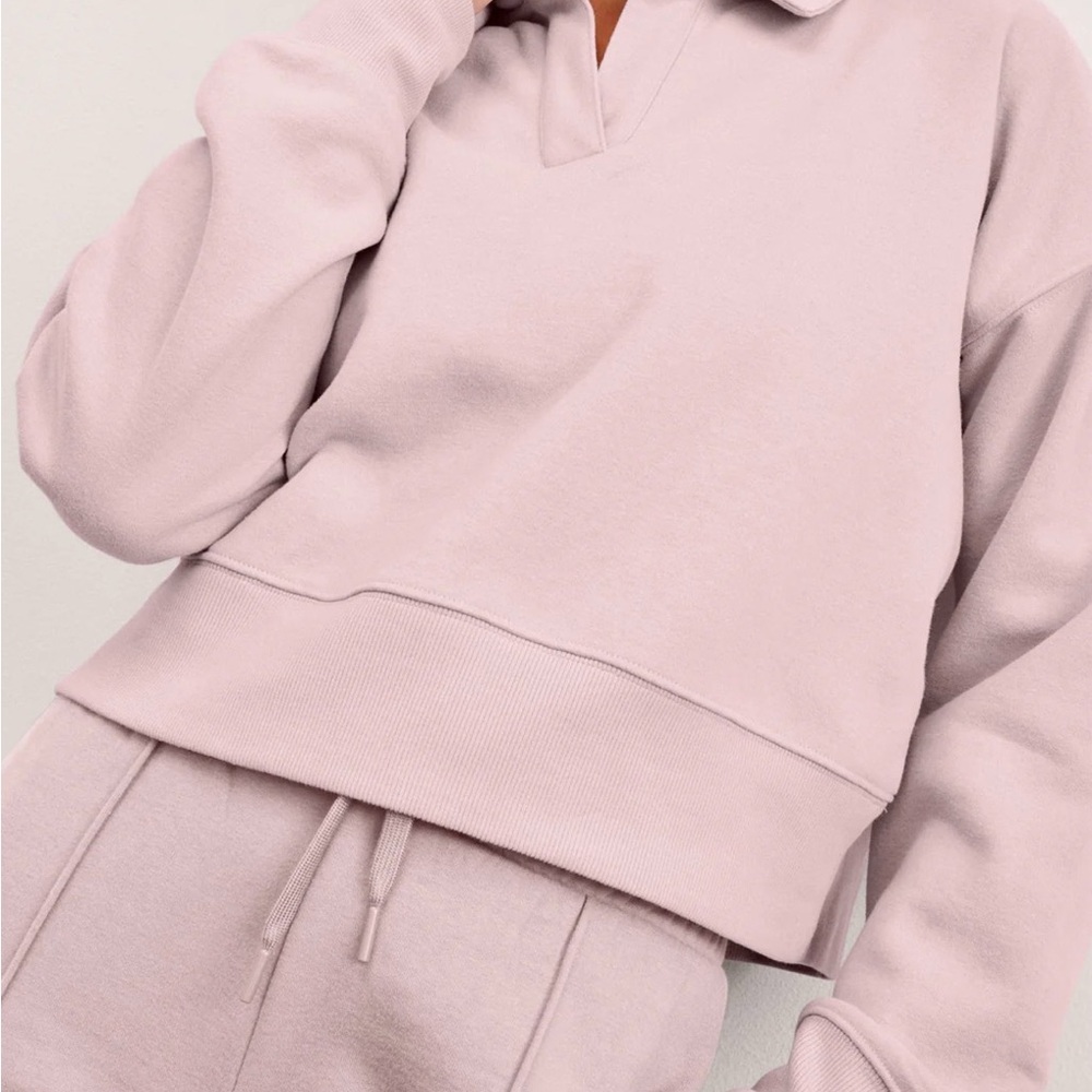 Beyond Yoga LuxeFleece Collared Sweatshirt